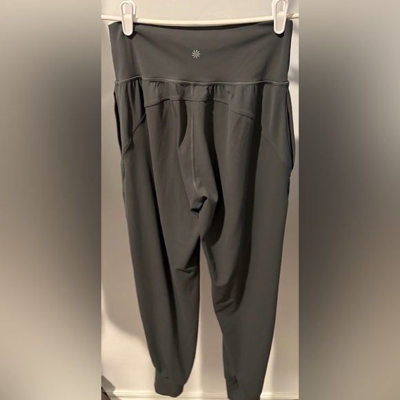 Athleta Salutation Gray Joggers - Picture 2 of 3
